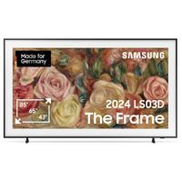 Samsung QLED 4K The Frame LS03D QLED-TV 125 cm 50 inch Energielabel G (A - G) CI+*, DVB-T2 HD, WiFi, UHD, Smart TV, QLED Zwart - thumbnail