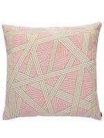 Missoni Home coussin Nastri à imprimé géométrique - Rose