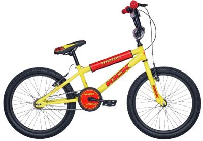 Magic BMX Kick 16 Inch Junior Knijprem Geel/Rood