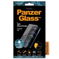 iPhone 12 Pro Max PanzerGlass AntiBacterial Glazen Screenprotector - Case Friendly - Zwarte Rand - thumbnail