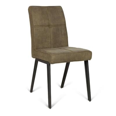 Eetkamerstoel (4 poten) Jaxx - Otis Olijf