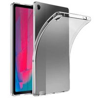 Lenovo Tab M10 Plus (3e generatie) 10.6 inch TPU Siliconen Hoesje Transparant - thumbnail