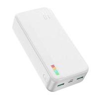 Joyroom JR-T018 Oogverblindende 12W Power Bank 30000mAh - Wit