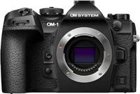 OM SYSTEM OM-1 Mark II Micro Four Thirds System-camera, 20 MP BSI Stacked Sensor, 5-assige beeldstabilisatie, zwart