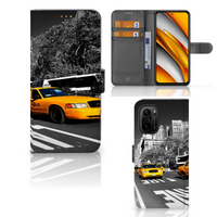 Poco F3 | Xiaomi Mi 11i Flip Cover New York Taxi