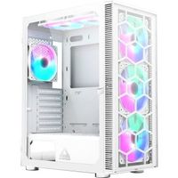 Montech X3 Glass Midi-Tower RGB Tempered Glass Wit