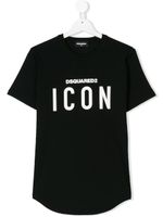 DSQUARED2 KIDS t-shirt imprimé - Noir