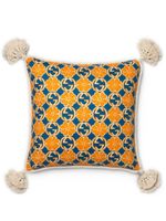 Gucci GG Daisy feather cushion - Orange