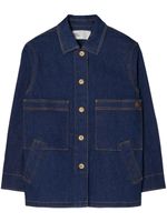 Tory Burch veste en jean Barn - Bleu - thumbnail