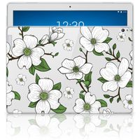 Lenovo Tab P10 Siliconen Hoesje Dogwood Flowers