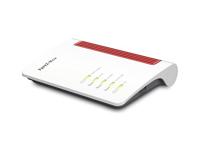 FRITZ! AVM Box 7690 Modem Router, Wi-Fi 7, dual band (2,4 GHz, 5 GHz) tot 7000 Mbit/s, voor FTTC VDSL, DSL en glasvezel met ONT, 1 x 2,5 GB Wan, 1 x Lan 2,5 GB, 2 x Lan, Zigbee, Mesh, DECT