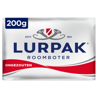 Lurpak Roomboter Ongezouten 200g bij Jumbo