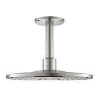 GROHE Rainshower SmartActive hoofddouche - 31x31cm - plafondmontage - met 2 straalsoorten - supersteel 26477DC0