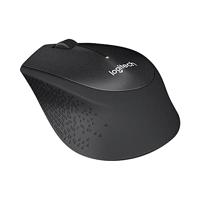 Logitech B330 SILENT PLUS Draadloze Muis, 2,4 GHz met USB-Nano-Ontvanger, 1000 DPI Optische Tracking, 2 Jaar Batterijduur, Compatibel met PC, Mac, Laptop, Chromebook - Zwart