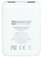 Skross Reload 10 Powerbank 10000 mAh Li-ion Wit Statusweergave - thumbnail