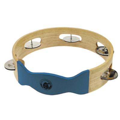 Rattlesnake Tamboerijn Hout Blauw 20,5 Cm