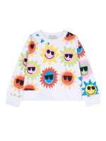 Stella McCartney Kids sweat à imprimé graphique - Blanc