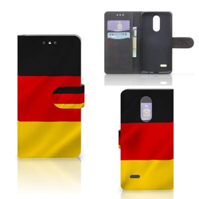 LG K4 (2017) Bookstyle Case Duitsland LG K4 (2017) Bookstyle Case Duitsland
