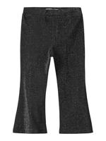 NAME IT girl broek bootcut, zwart, 104
