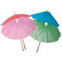 IJs parasols gekleurd 15 stuks - thumbnail