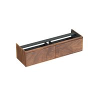 Onderkast Forzalaqua Reno 160x51x40 cm 2 Lades Softclose Noten Pure Walnut Forzalaqua