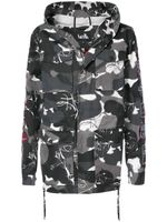 Haculla manteau à imprimé camouflage Kustom - Gris