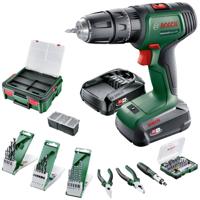 Bosch Home and Garden Universal Impact 18V Accu-klopboormachine Incl. lader, Incl. koffer - thumbnail