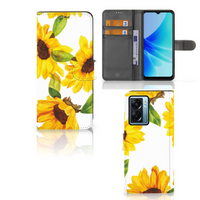 Hoesje voor OPPO A77 5G | A57 5G Zonnebloemen