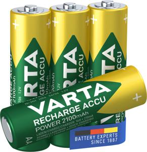 Varta RECH.AC.Power AA2100mAh BLI4 Oplaadbare AA batterij (penlite) NiMH 2100 mAh 1.2 V 4 stuk(s)