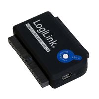 LogiLink HDD Adapter [1x USB-A 2.0 stekker - 1x SATA-stekker 7-polig, IDE-bus 40-polig, IDE-bus 44-polig] AU0006C 1.20 m - thumbnail