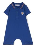 Moncler Enfant Body met logopatch - Blauw