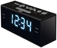 Bigben Interactive Strakke wekkerradio - zwart
