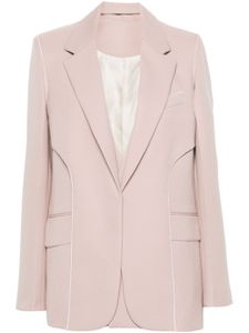 Victoria Beckham blazer Double Pane - Rose