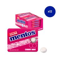 Mentos suikervrije kauwgom - Cherry Mint - 12 blisters - thumbnail