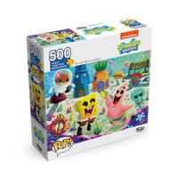 SpongeBob SquarePants POP! Jigsaw Puzzle Poster (500 pieces) - thumbnail