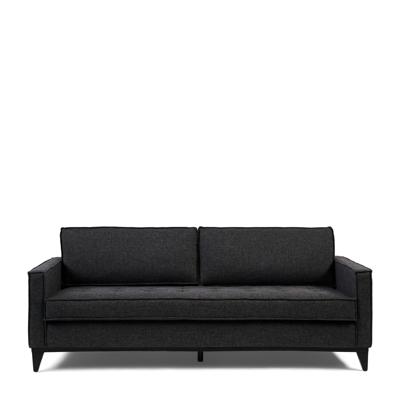 Rivièra Maison 3,5-zits Bank 'The Jake' Mélane Weave, kleur Carbon