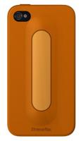XtremeMac IPP-SS5-93 SnapStand Tangerine beschermhoes voor Apple iPhone 4/4S met standfunctie oranje