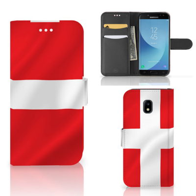 Samsung Galaxy J3 2017 Bookstyle Case Denemarken Samsung Galaxy J3 2017 Bookstyle Case Denemarken