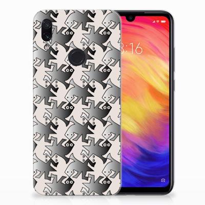 Xiaomi Redmi Note 7 Pro TPU Hoesje Salamander Grey