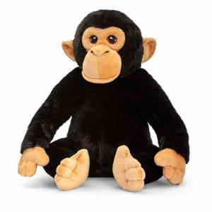 Keel toys Knuffeldier Chimpansee aap - zachte pluche stof - premium knuffels - 30 cm   -