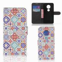 Motorola Moto G7 | G7 Plus Bookcase Tiles Color