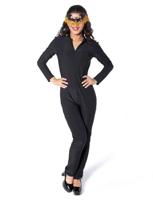Veelzijdig Catsuit Zwart Vrouw Kostuum