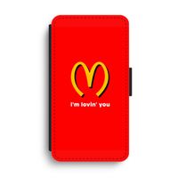 I'm lovin' you: iPhone XS Max Flip Hoesje - thumbnail