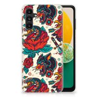 Siliconen Hoesje met foto voor Samsung Galaxy A13 | A04s Old Skool