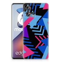 Motorola Edge 30 Fusion TPU Hoesje Funky Triangle - thumbnail