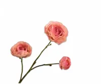 Silk-ka kunsttak ranonkel 46cm zalm