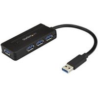 StarTech.com ST4300MINI USB 3.0 (3.1 Gen 1) Type-A 5000Mbit/s Zwart hub & concentrator - thumbnail