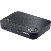 SpeaKa Professional 2 + 1 poorten HDMI-switch Met extra USB-C-ingang UHD 4K @ 60 Hz