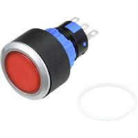 TRU COMPONENTS TC-9219072 Druktoets 250 V/AC 3 A 1x uit/(aan) Continu (Ø) 25 mm IP65 1 stuk(s) - thumbnail