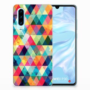 Huawei P30 TPU bumper Geruit